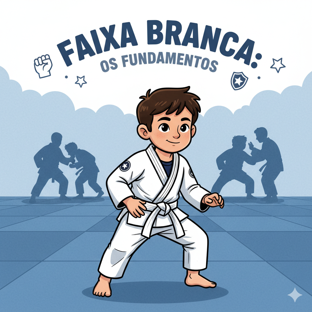 Ilustração dos fundamentos do Jiu-Jitsu